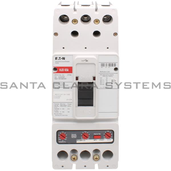 Cutler-Hammer HJD3225 Circuit Breaker Product Image