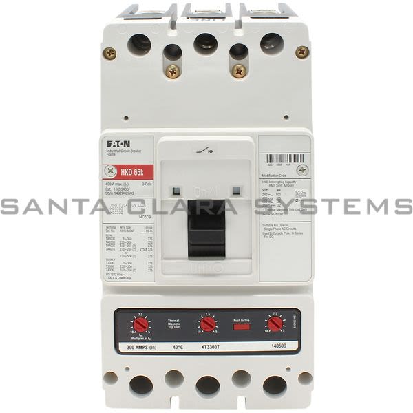 Cutler-Hammer HKD3300 Circuit Breaker Product Image