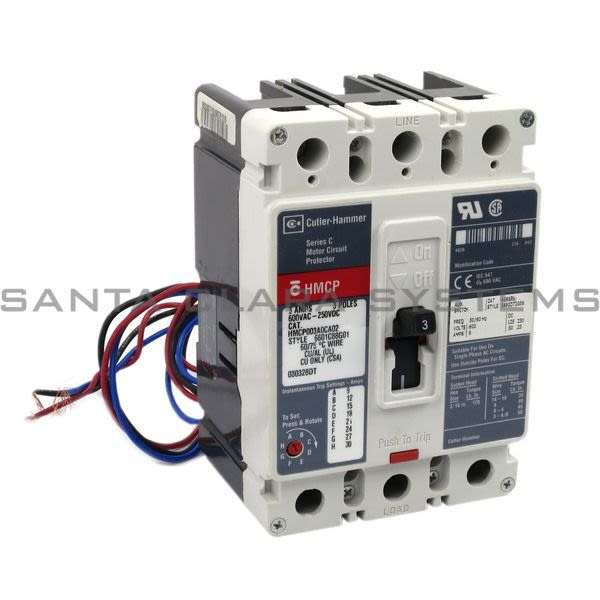 Cutler-Hammer HMCP003A0CA02 Circuit Breaker Product Image