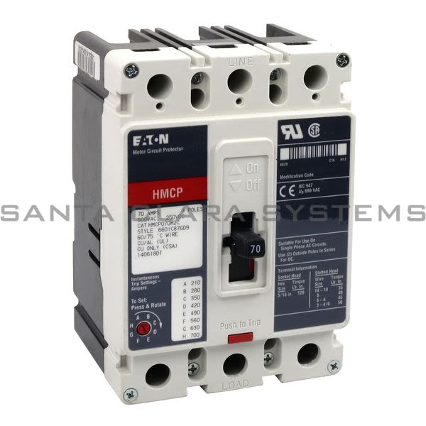 Cutler-Hammer HMCP070M2C Circuit Breaker Product Image