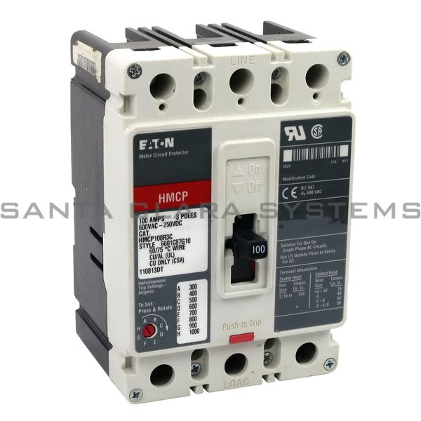Cutler-Hammer HMCP100R3C Circuit Breaker Product Image