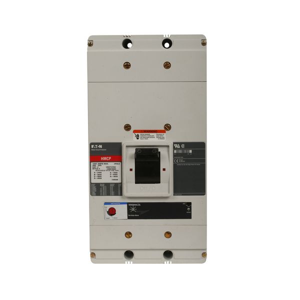 Cutler-Hammer HMCP12Y8W Motor Circuit Protector 1200-AMPS 3-Pole | Eaton Product Image