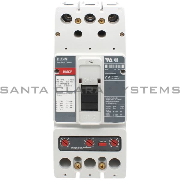 Cutler-Hammer HMCP250W5 Circuit Breaker Product Image