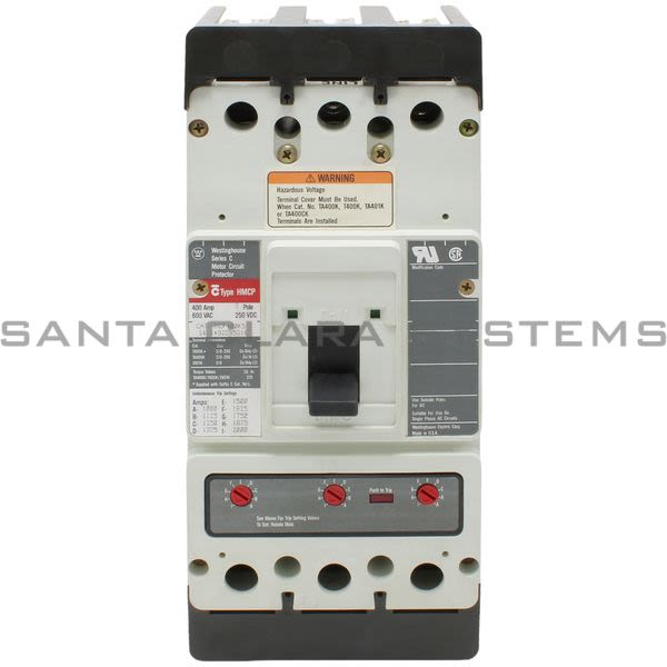 Cutler-Hammer HMCP400K5 Circuit Breaker Product Image