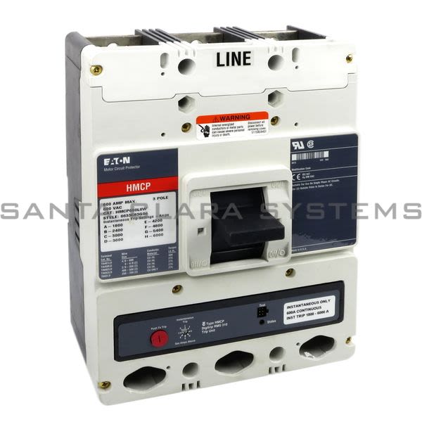 Cutler-Hammer HMCP600L6W Circuit Breaker Product Image