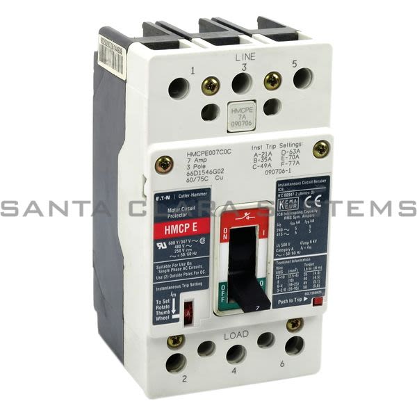 Cutler-Hammer HMCPE007C0C Circuit Breaker Product Image