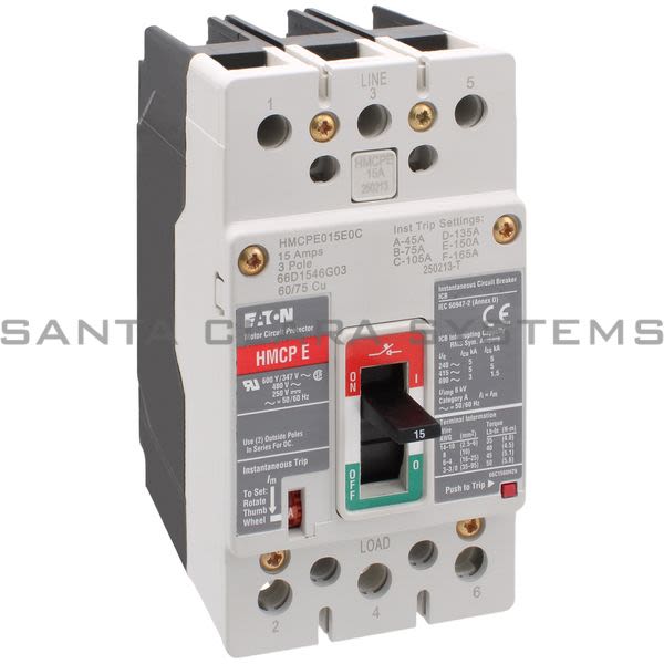 Cutler-Hammer HMCPE015E0C Circuit Breaker Product Image