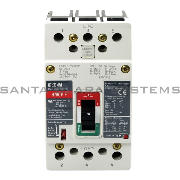 Cutler-Hammer HMCPE050K2C Circuit Breaker Product Image