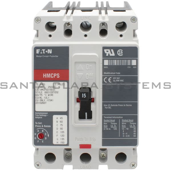 Cutler-Hammer HMCPS015E0C Circuit Breaker Product Image