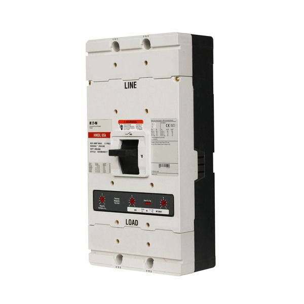 Cutler-Hammer HMDL3800 Circuit Breaker 800amp 3Pole 600VAC 65KA 480VAC Product Image