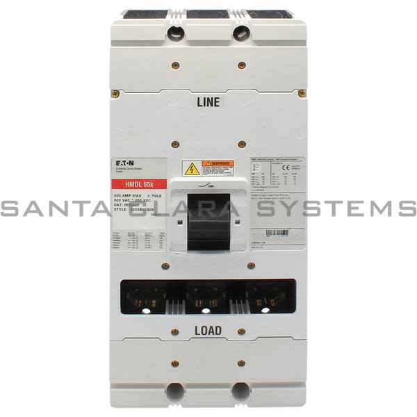 Cutler-Hammer HMDL3800F Circuit Breaker 800-AMP | Eaton Product Image