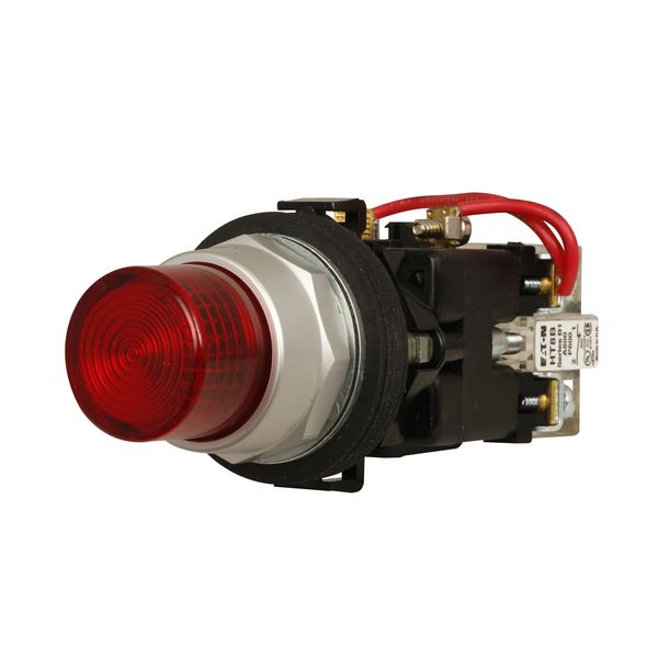 Cutler-Hammer HT8GVRV7 Push Button Push-to-Test Red Product Image