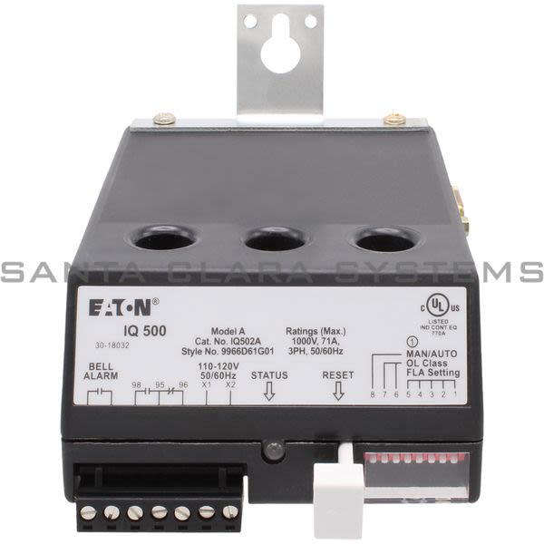 Cutler-Hammer IQ502A Motor Protection Relay | 9966D61G01 Product Image