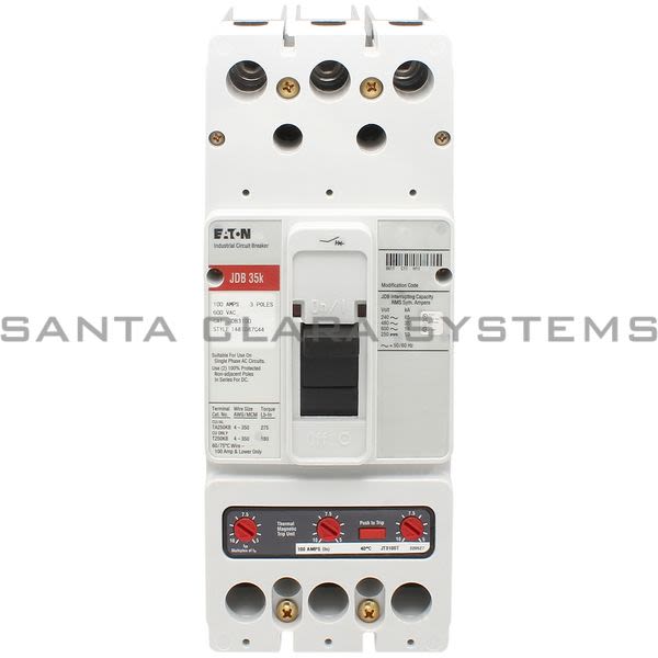 Cutler-Hammer JDB3100 Circuit Breaker Product Image