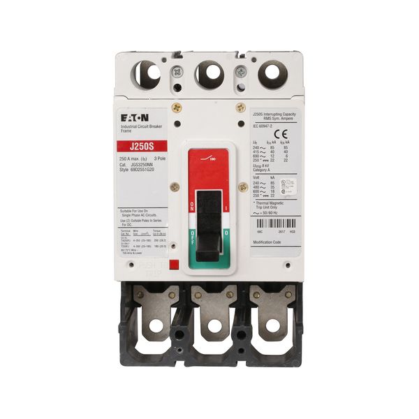 Cutler-Hammer JGS3250NN Circuit Breaker Product Image