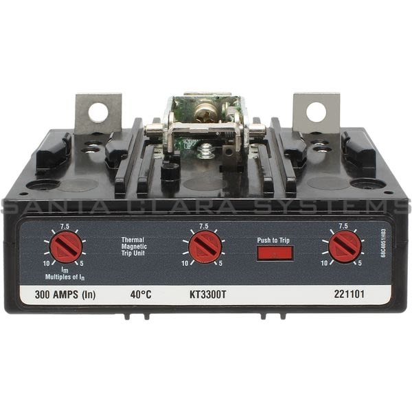 Cutler-Hammer KT3300T Trip Unit Thermal Magnetic 3-Pole | Eaton Product Image