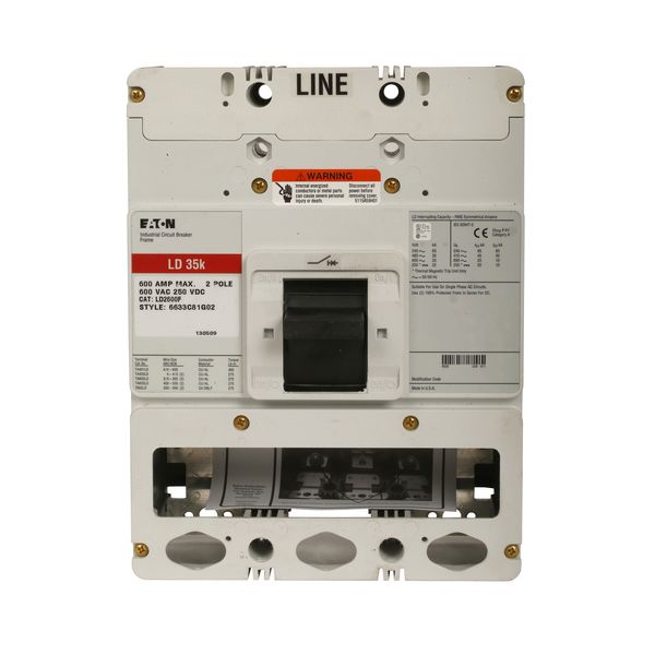 Cutler-Hammer LD2600F Circuit Breaker Product Image