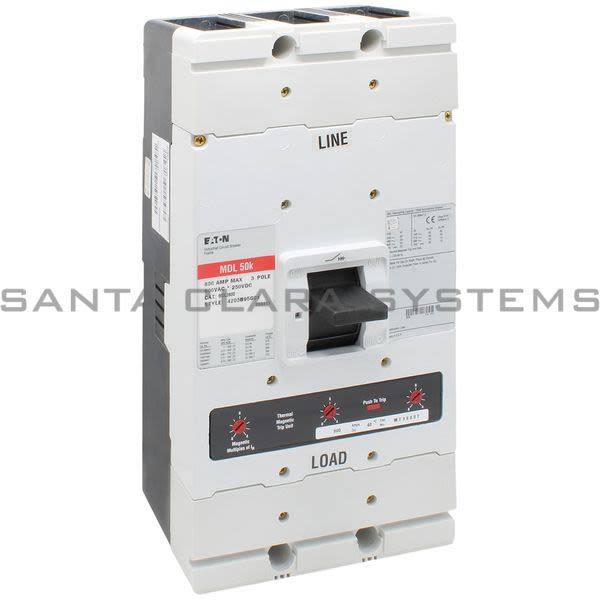 Cutler-Hammer MDL3800 Circuit Breaker 800amp 3Pole Product Image