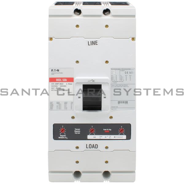 Cutler-Hammer MDL3800 Circuit Breaker 800amp 3Pole Product Image