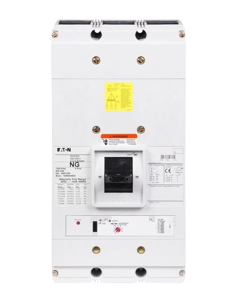Cutler-Hammer NG31200 Circuit Breaker Generator 1200-AMPS 3-Pole | Eaton Product Image