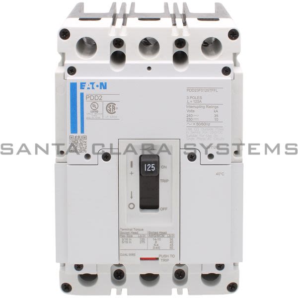 Cutler-Hammer PDD23F0125TFFL Circuit Breaker Product Image