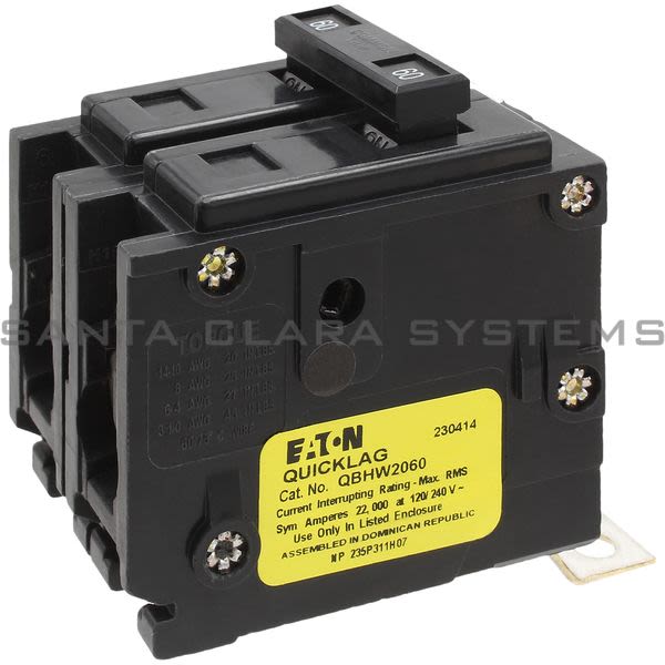 Cutler-Hammer QBHW2060 Circuit Breaker Product Image