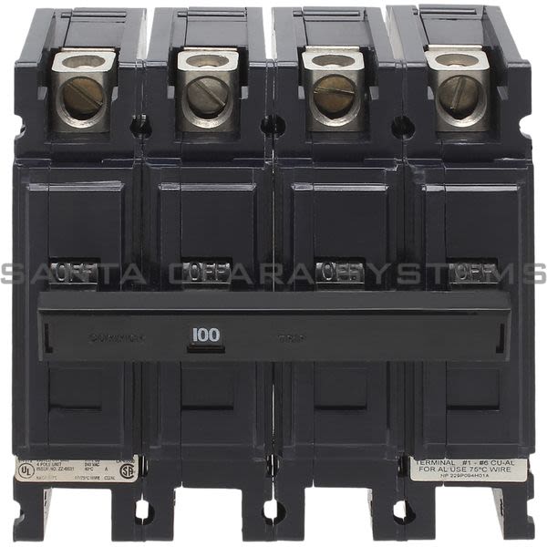 Cutler-Hammer QC4100H Circuit Breaker Product Image
