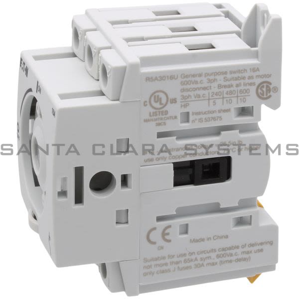 Cutler-Hammer R5A3016U Rotary Disconnect Switch Product Image