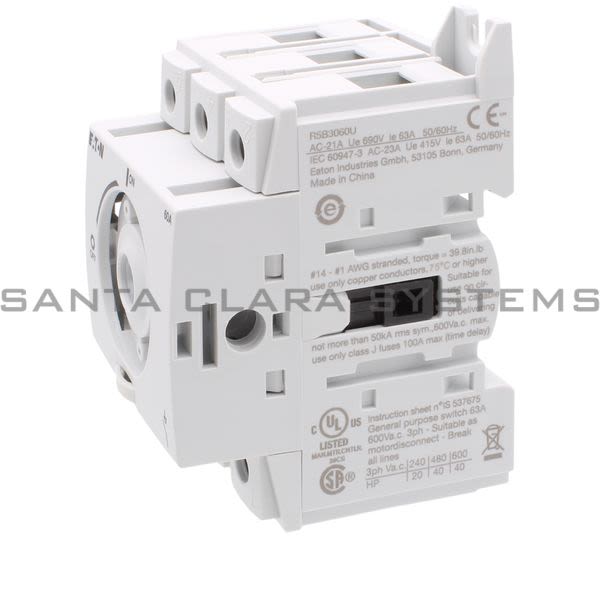 Cutler-Hammer R5B3060U Rotary Disconnect Switch Product Image