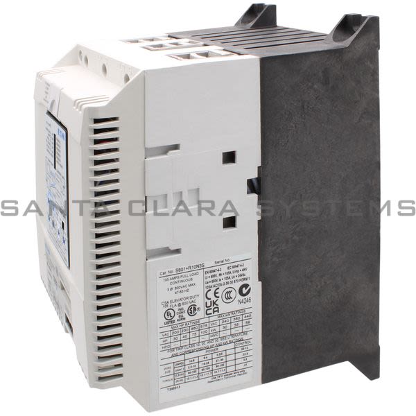 Cutler-Hammer S801-R10N3S Starter 105-AMP 3-Pole W/ Control Interface | Eaton Product Image