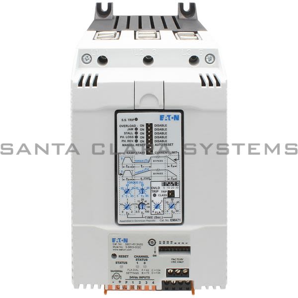 Cutler-Hammer S801-R13N3S Motor Starter Soft Start Reduced Voltage Product Image