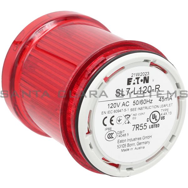 Cutler-Hammer SL7-L120-R Stack Light Product Image