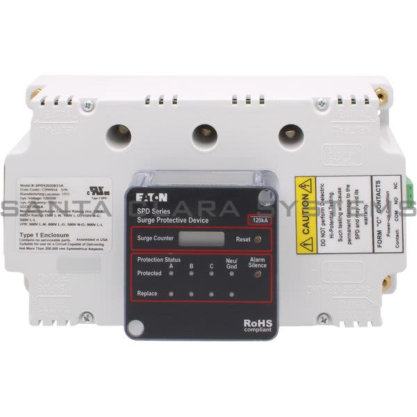 Cutler-Hammer SPD120208Y3A Surge Protector Product Image