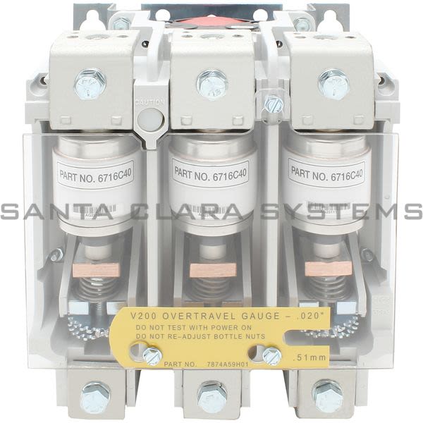 Cutler-Hammer V201KTCJZ1 Vacuum Contactor Product Image
