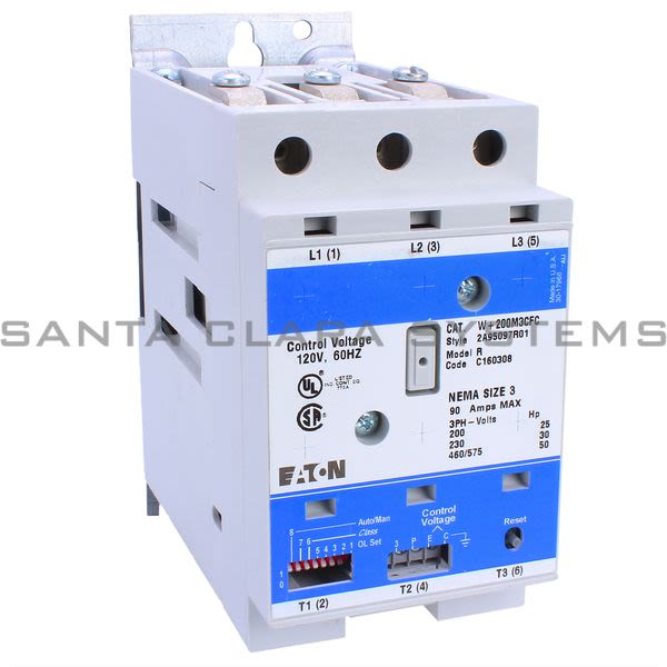 Cutler-Hammer W200M3CFC Starter Size 3 | Eaton Corporation W+200M3CFC Product Image