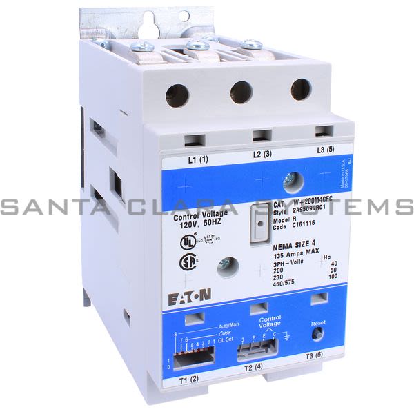 Cutler-Hammer W200M4CFC Starter Size 4 | Eaton W+200M4CFC Product Image