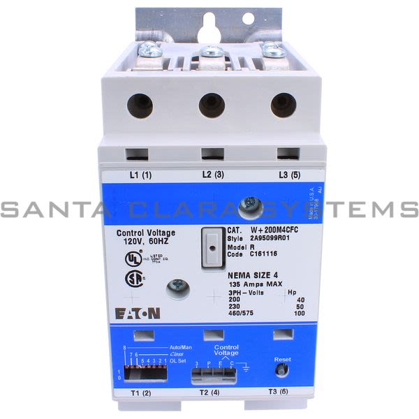 Cutler-Hammer W200M4CFC Starter Size 4 | Eaton W+200M4CFC Product Image