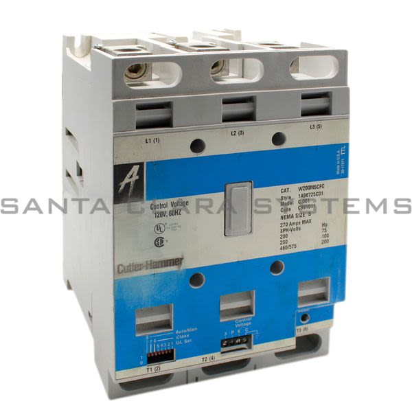 Cutler-Hammer W200M5CFC Starter | W+200M5CFC Product Image