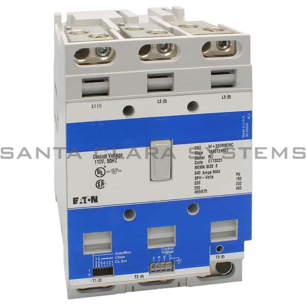 Cutler-Hammer W200M6CNC Motor Starter Product Image