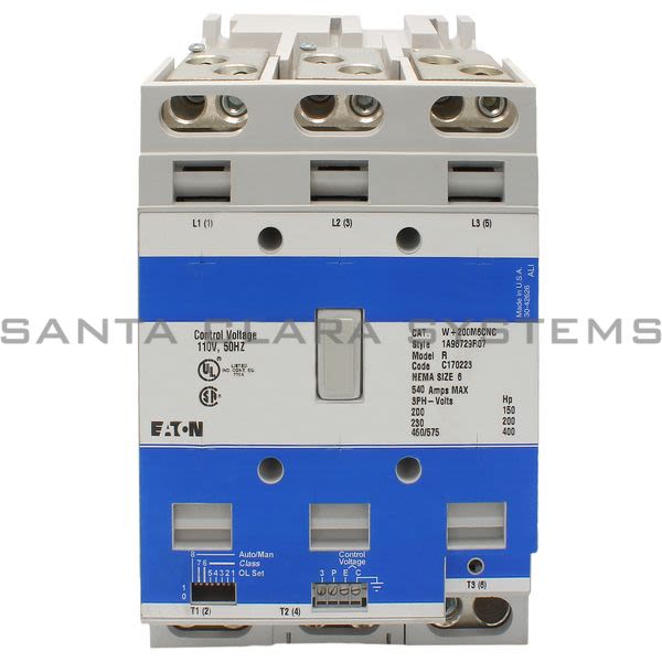 Cutler-Hammer W200M6CNC Motor Starter Product Image