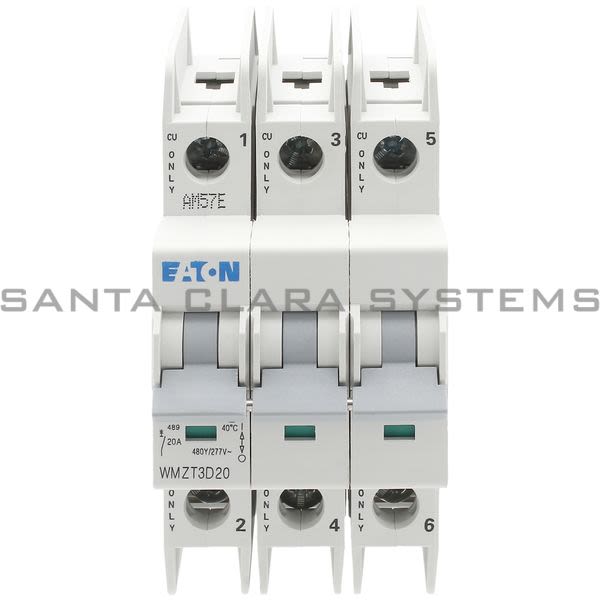 Cutler-Hammer WMZT3D20 Circuit Breaker Product Image