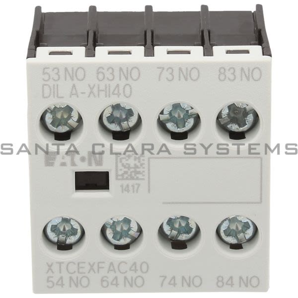Moeller XTCEXFAC40 Auxiliary Contact Product Image