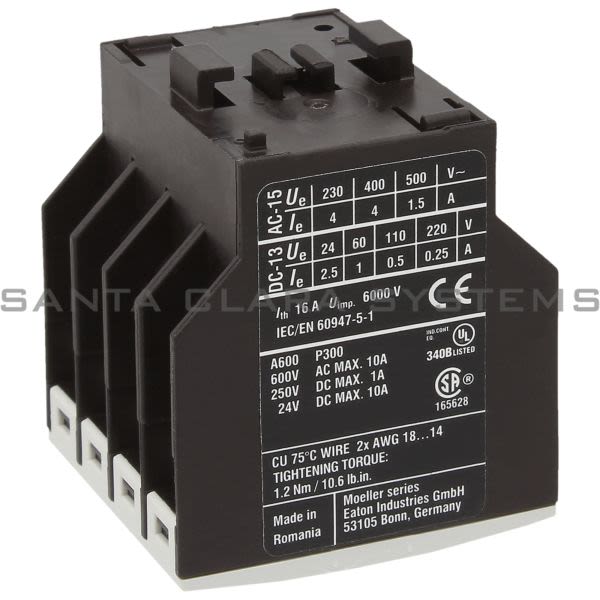 Moeller XTCEXFAC40 Auxiliary Contact Product Image