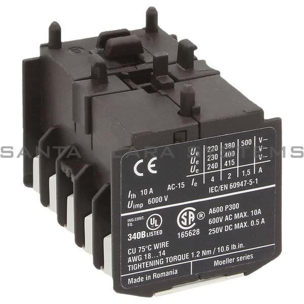 Cutler-Hammer XTMCXFA04 Auxiliary Contact Product Image