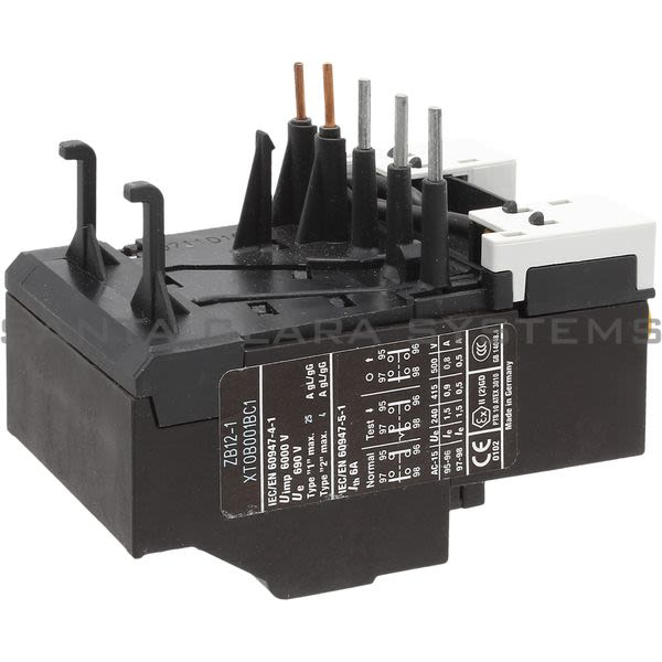 Cutler-Hammer XTOB001BC1 Overload Relay |  ZB12-1 Product Image