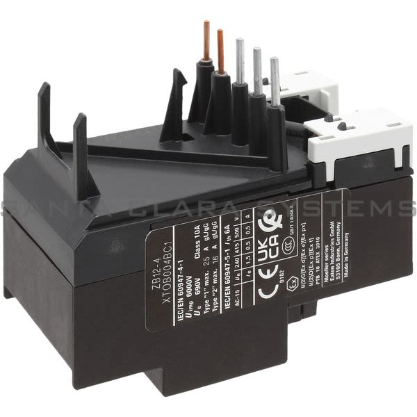 Cutler-Hammer XTOB004BC1 Overload Relay Product Image
