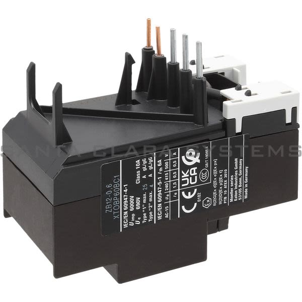 Cutler-Hammer XTOBP60BC1 Overload Relay Product Image