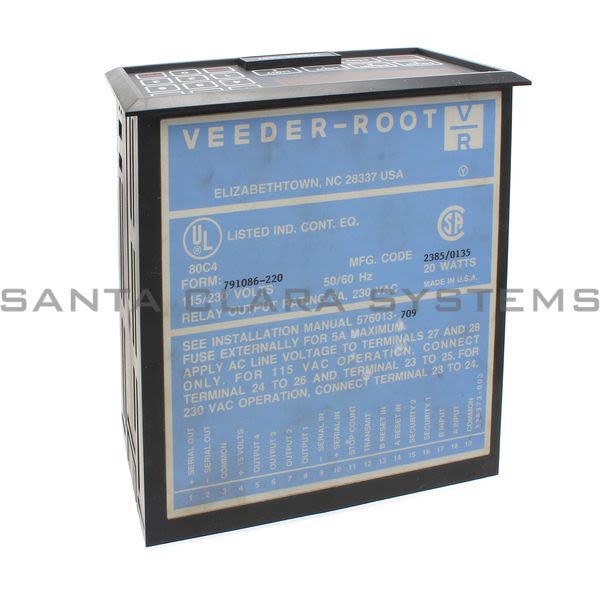 Danaher Controls 0791086-220  Programmable Counter | Predetermining | Veeder Root | Eagle Signal Product Image