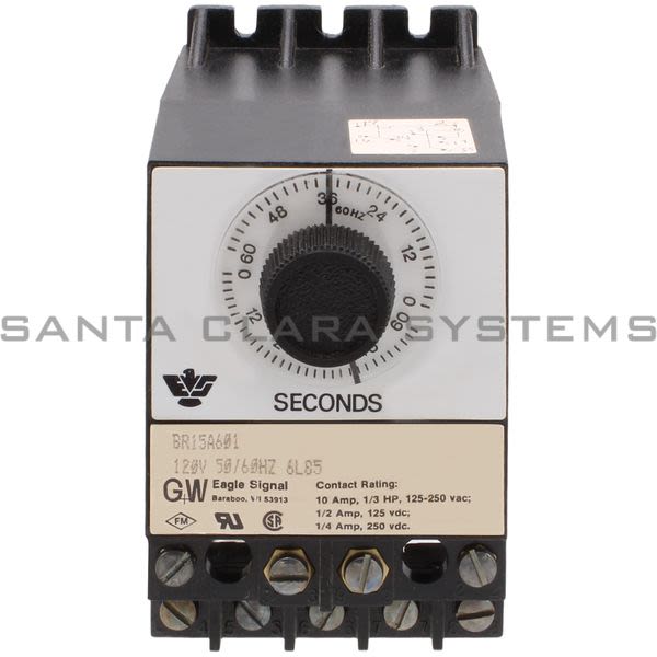 Danaher Controls BR15A601  Reset Timer Electric Surface Mounting 60-Sec | Eagle Product Image