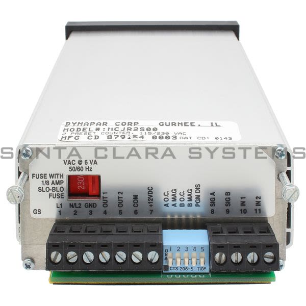 Danaher Controls MCJR2S00  2 Preset Counter | Dynapar Product Image